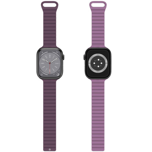 Armband till Apple Watch 42/44/45mm Magnetiskt Lila