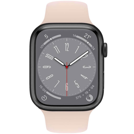 Armband till Apple Watch 42/44/45mm Silikon Rosa