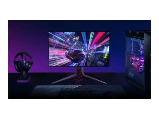 ASUS ROG Swift OLED PG27AQDM 26.5" 2560 x 1440 (2K) HDMI DisplayPort 240Hz Pivot Skærm