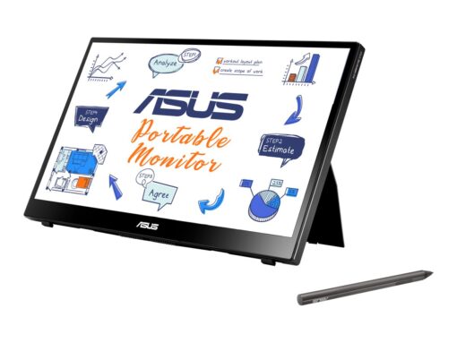 ASUS ZenScreen Ink MB14AHD 14" 1920 x 1080 (Full HD) USB-C 3.2 Micro HDMI 60Hz