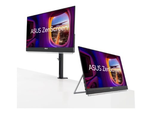 ASUS ZenScreen MB229CF 22" 1920 x 1080 (Full HD) HDMI USB-C 100Hz Pivot Skærm