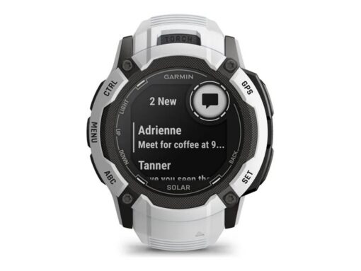 Garmin Instinct 2X Solar 50 mm Hvid Smart ur