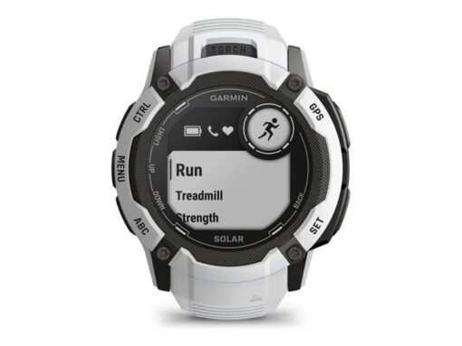 Garmin Instinct 2X Solar 50 mm Hvid Smart ur