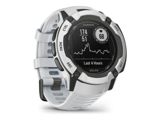 Garmin Instinct 2X Solar 50 mm Hvid Smart ur