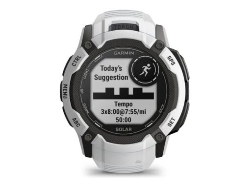 Garmin Instinct 2X Solar 50 mm Hvid Smart ur