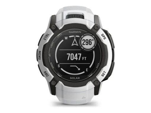 Garmin Instinct 2X Solar 50 mm Hvid Smart ur