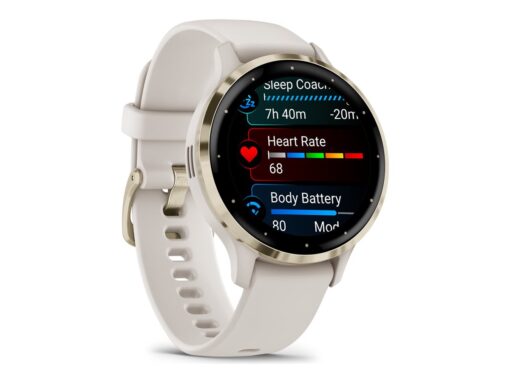 Garmin Venu 3S 41 mm Guld Hvid Smart ur