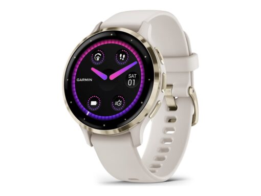 Garmin Venu 3S 41 mm Guld Hvid Smart ur