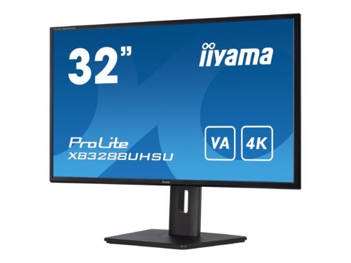 iiyama ProLite XB3288UHSU-B5 32" 3840 x 2160 (4K) HDMI DisplayPort 60Hz