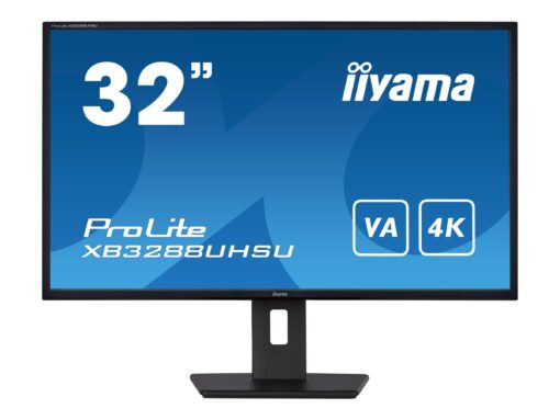 iiyama ProLite XB3288UHSU-B5 32" 3840 x 2160 (4K) HDMI DisplayPort 60Hz