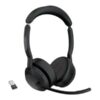 Jabra Evolve2 55 MS Stereo Trådløs Headset Sort