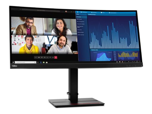 Lenovo ThinkVision P34w-20 34.14" 3440 x 1440 (UltraWide) HDMI DisplayPort USB-C Dockingskærm