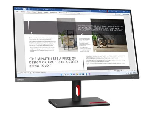 Lenovo ThinkVision S27i-30 27" 1920 x 1080 (Full HD) VGA (HD-15) HDMI 100Hz