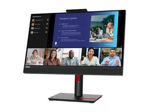 Lenovo ThinkVision T24v-30 24" 1920 x 1080 (Full HD) VGA (HD-15) HDMI DisplayPort 75Hz Pivot Skærm