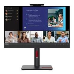 Lenovo ThinkVision T24v-30 24" 1920 x 1080 (Full HD) VGA (HD-15) HDMI DisplayPort 75Hz Pivot Skærm