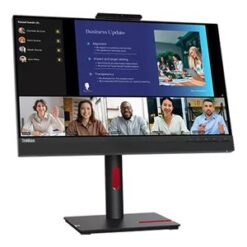 Lenovo ThinkVision T24v-30 24" 1920 x 1080 (Full HD) VGA (HD-15) HDMI DisplayPort 75Hz Pivot Skærm