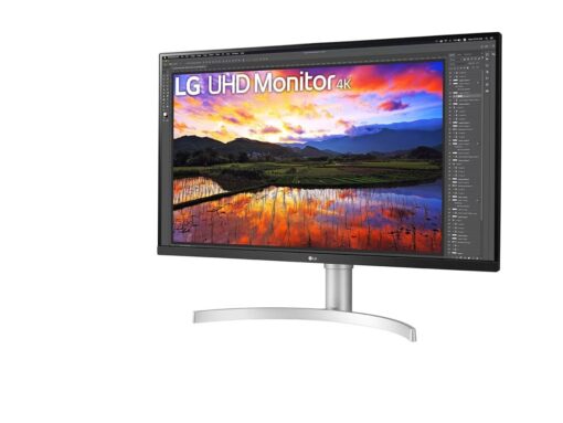 LG 32UN650P-W 32" 3840 x 2160 (4K) HDMI DisplayPort 60Hz Pivot Skærm