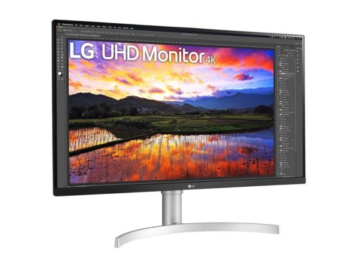 LG 32UN650P-W 32" 3840 x 2160 (4K) HDMI DisplayPort 60Hz Pivot Skærm