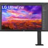 LG 32UN880P-B 31,5'' UHD 4K Ergo IPS-skærm med USB Type-C