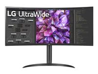 LG 34WQ75C-B 34.14" 3440 x 1440 (UltraWide) HDMI DisplayPort USB-C 60Hz Dockingskærm