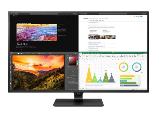 LG 43UN700P-B 43" 3840 x 2160 (4K) HDMI DisplayPort USB-C 60Hz Dockingskærm