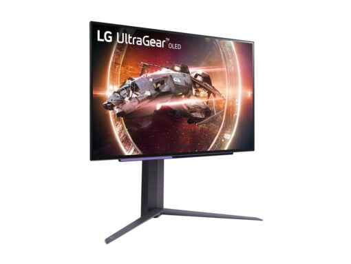 LG UltraGear 27GS95QE-B 27" 2560 x 1440 (2K) HDMI DisplayPort 240Hz Pivot Skærm