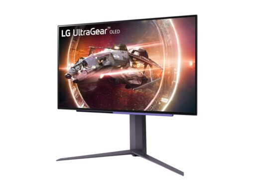 LG UltraGear 27GS95QE-B 27" 2560 x 1440 (2K) HDMI DisplayPort 240Hz Pivot Skærm