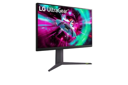 LG UltraGear 32GR93U-B 32" 3840 x 2160 (4K) HDMI DisplayPort 144Hz Pivot Skærm