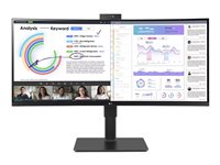 LG UltraWide 34BQ77QC-B 34" 3440 x 1440 (UltraWide) HDMI DisplayPort USB-C 60Hz Dockingskærm