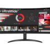 LG UltraWide 34WR50QC-B 34" 3440 x 1440 (UltraWide) HDMI DisplayPort 100Hz