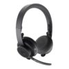 Logitech Zone Wireless MS Trådløs Headset Sort