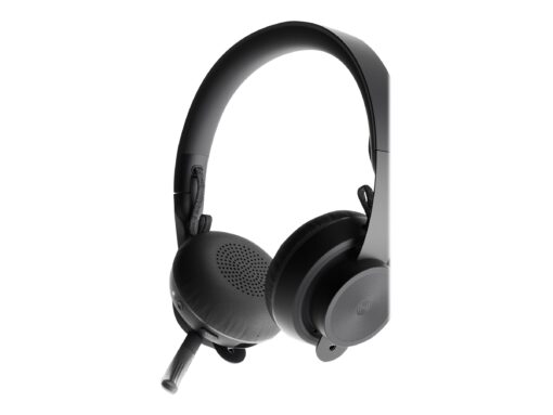 Logitech Zone Wireless MS Trådløs Headset Sort