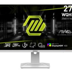 MSI MAG 274QRFW 27" 2560 x 1440 (2K) HDMI DisplayPort 180Hz Pivot Skærm