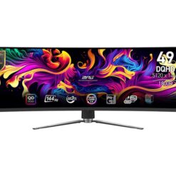 MSI MPG 491CQPDE QD-OLED 49" 5120 x 1440 (UltraWide) HDMI DisplayPort USB-C 144Hz