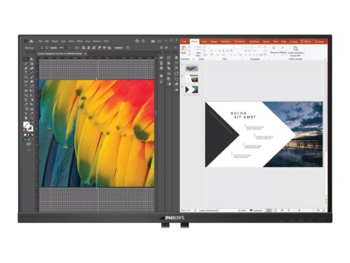 Philips 24B1U5301H 23.8" 1920 x 1080 (Full HD) HDMI DisplayPort USB-C 75Hz Dockingskærm