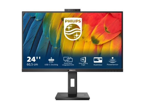 Philips 24B1U5301H 23.8" 1920 x 1080 (Full HD) HDMI DisplayPort USB-C 75Hz Dockingskærm