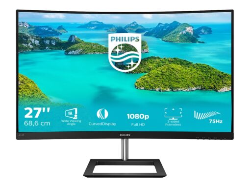 Philips E-line 272E1CA 27" 1920 x 1080 (Full HD) VGA (HD-15) HDMI DisplayPort 75Hz