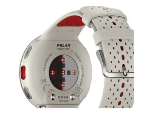 Polar Pacer Pro Rød Hvid Smart ur