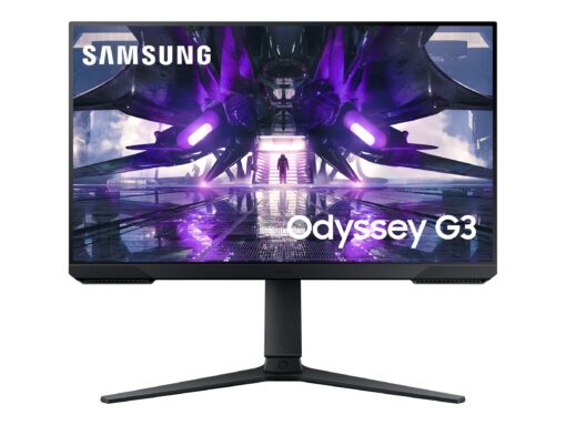 Samsung Odyssey G3 S24AG300NR 24" 1920 x 1080 (Full HD) HDMI DisplayPort 144Hz Pivot Skærm