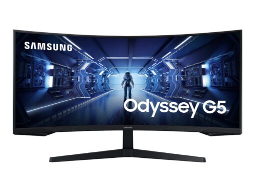 Samsung Odyssey G5 C34G55TWWP 34" 3440 x 1440 (UltraWide) HDMI DisplayPort 165Hz