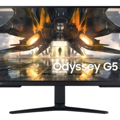 Samsung Odyssey G5 S27AG520PP 27" 2560 x 1440 (2K) HDMI DisplayPort 165Hz Pivot Skærm