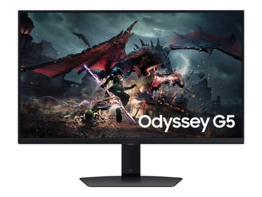 Samsung Odyssey G5 S27DG500EU 27" 2560 x 1440 (2K) HDMI DisplayPort 180Hz Pivot Skærm