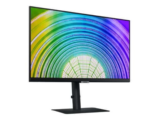 Samsung S24A600UCU 24" 2560 x 1440 (2K) HDMI DisplayPort USB-C 75Hz Pivot Skærm