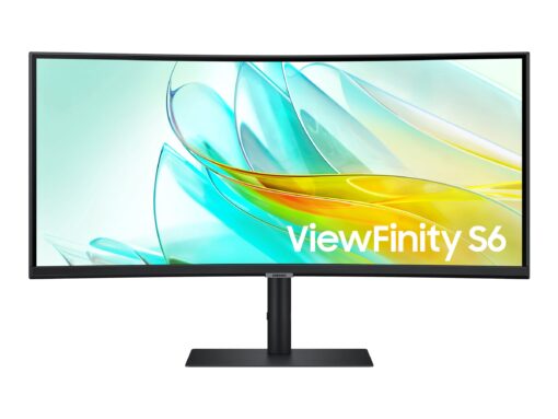 Samsung ViewFinity S6 S34C652UAU 34" 3440 x 1440 (UltraWide) HDMI DisplayPort USB-C 100Hz Dockingskærm