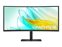 Samsung ViewFinity S6 S34C652UAU 34" 3440 x 1440 (UltraWide) HDMI DisplayPort USB-C 100Hz Dockingskærm