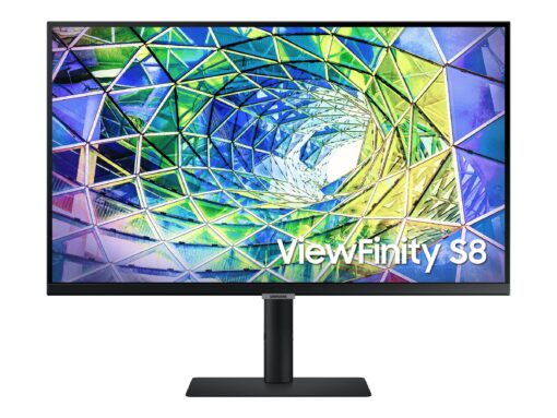 Samsung ViewFinity S8 S27A800UJP 27" 3840 x 2160 (4K) HDMI DisplayPort USB-C 60Hz Dockingskærm