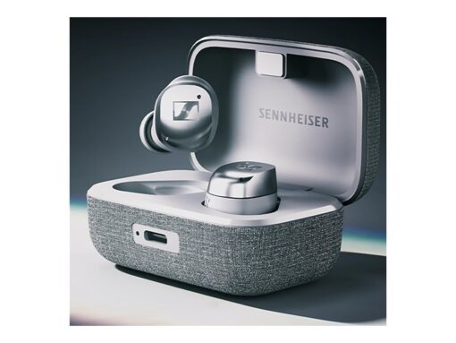 Sennheiser MOMENTUM True Wireless 4 Trådløs Ægte trådløse øretelefoner Sølv Hvid