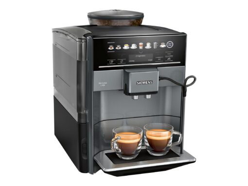 Siemens EQ.6 plus s100 TE651209RW Automatisk kaffemaskine Sort