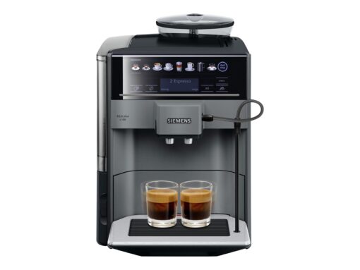 Siemens EQ.6 plus s100 TE651209RW Automatisk kaffemaskine Sort