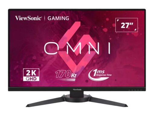 ViewSonic OMNI VX2780J-2K 27" 2560 x 1440 (2K) HDMI DisplayPort 170Hz Pivot Skærm